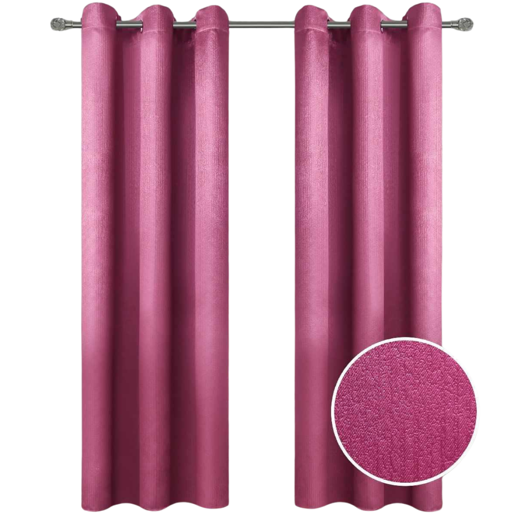 Cortina 100% Blackout Set 2 270x220 - Fucsia
