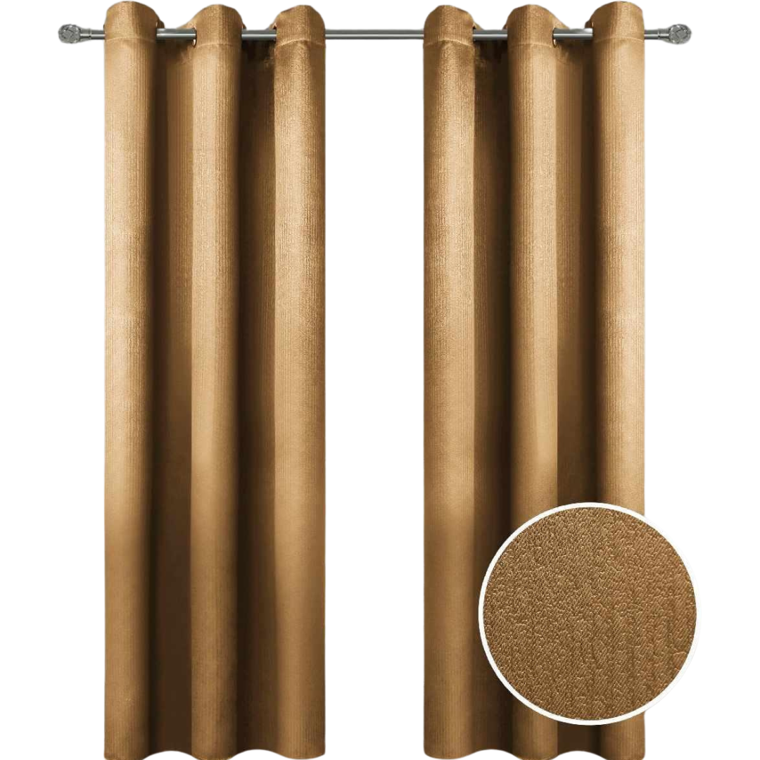 Cortina 100% Blackout Set 2 270x220 - Dorada