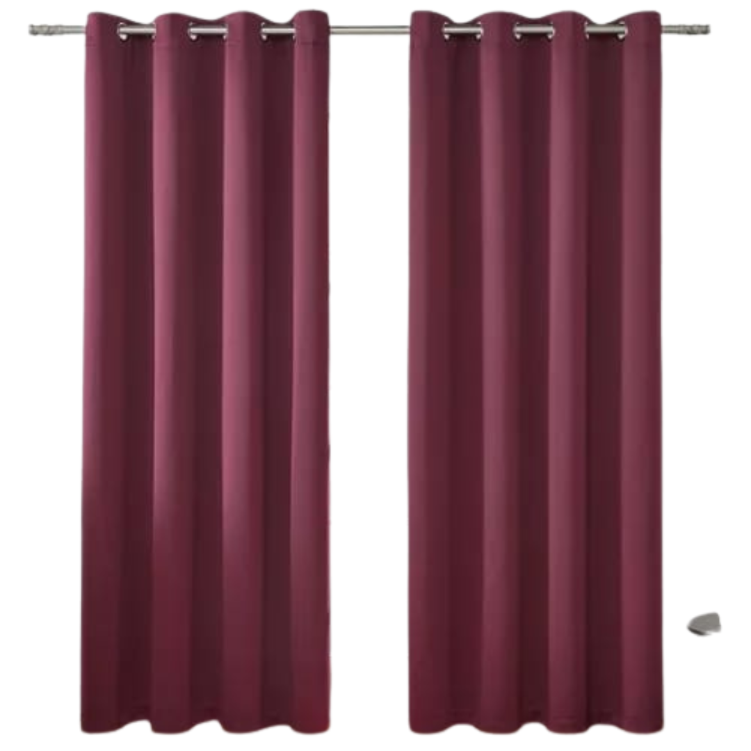Cortina 100% Blackout Set 2 270x220 - Vinotinto
