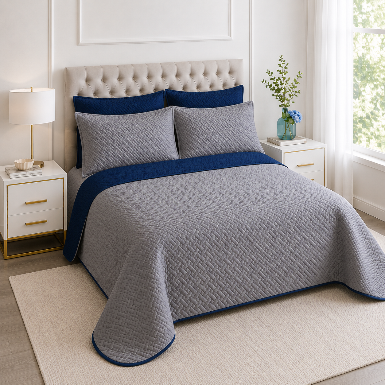 Colcha Española Doble Faz