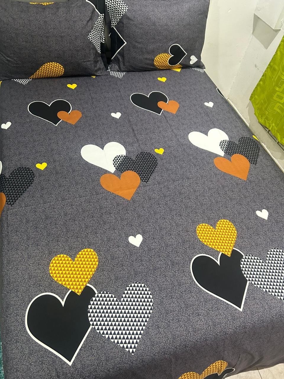 Juego Sábanas Poli algodón