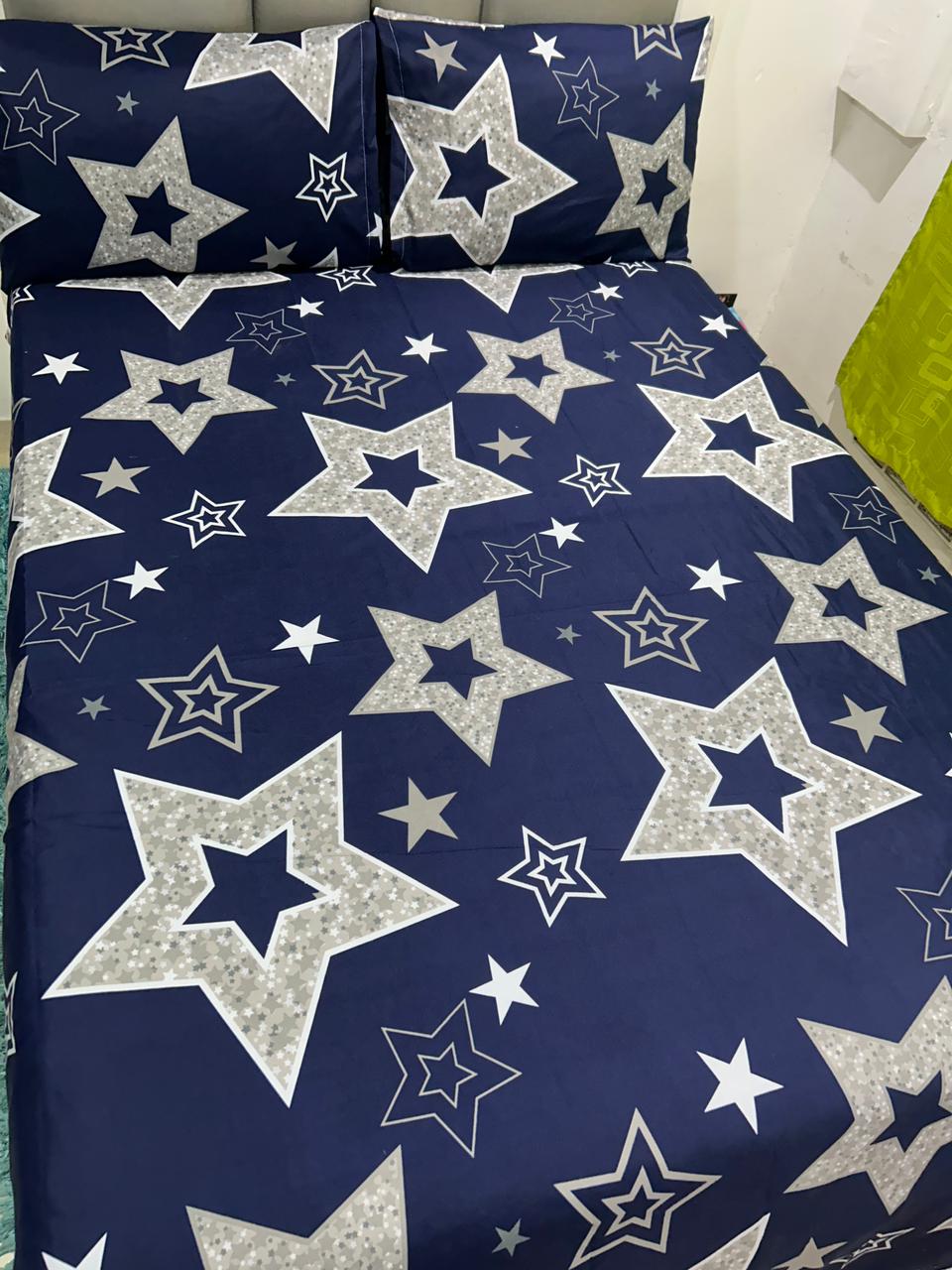 Juego Sábanas Poli algodón