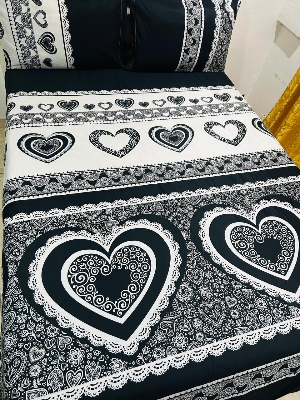 Juego Sábanas Poli algodón