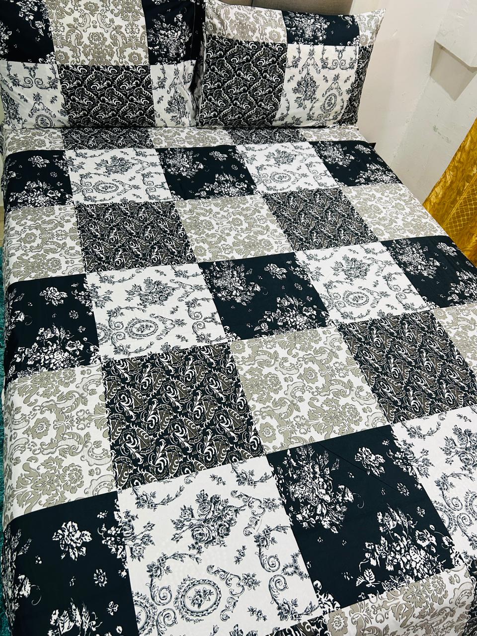 Juego Sábanas Poli algodón