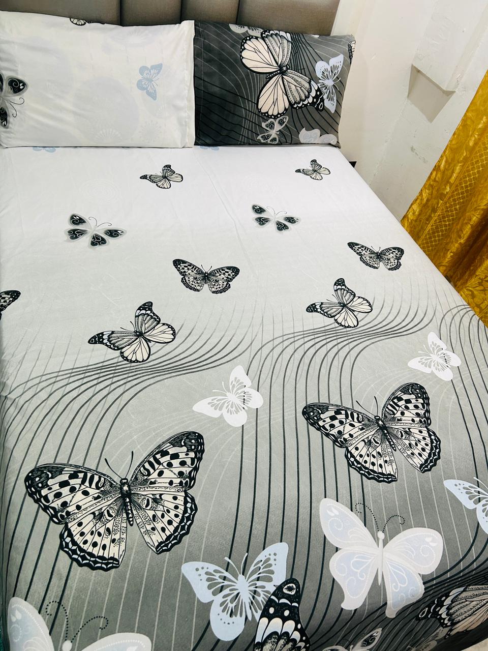 Juego Sábanas Poli algodón