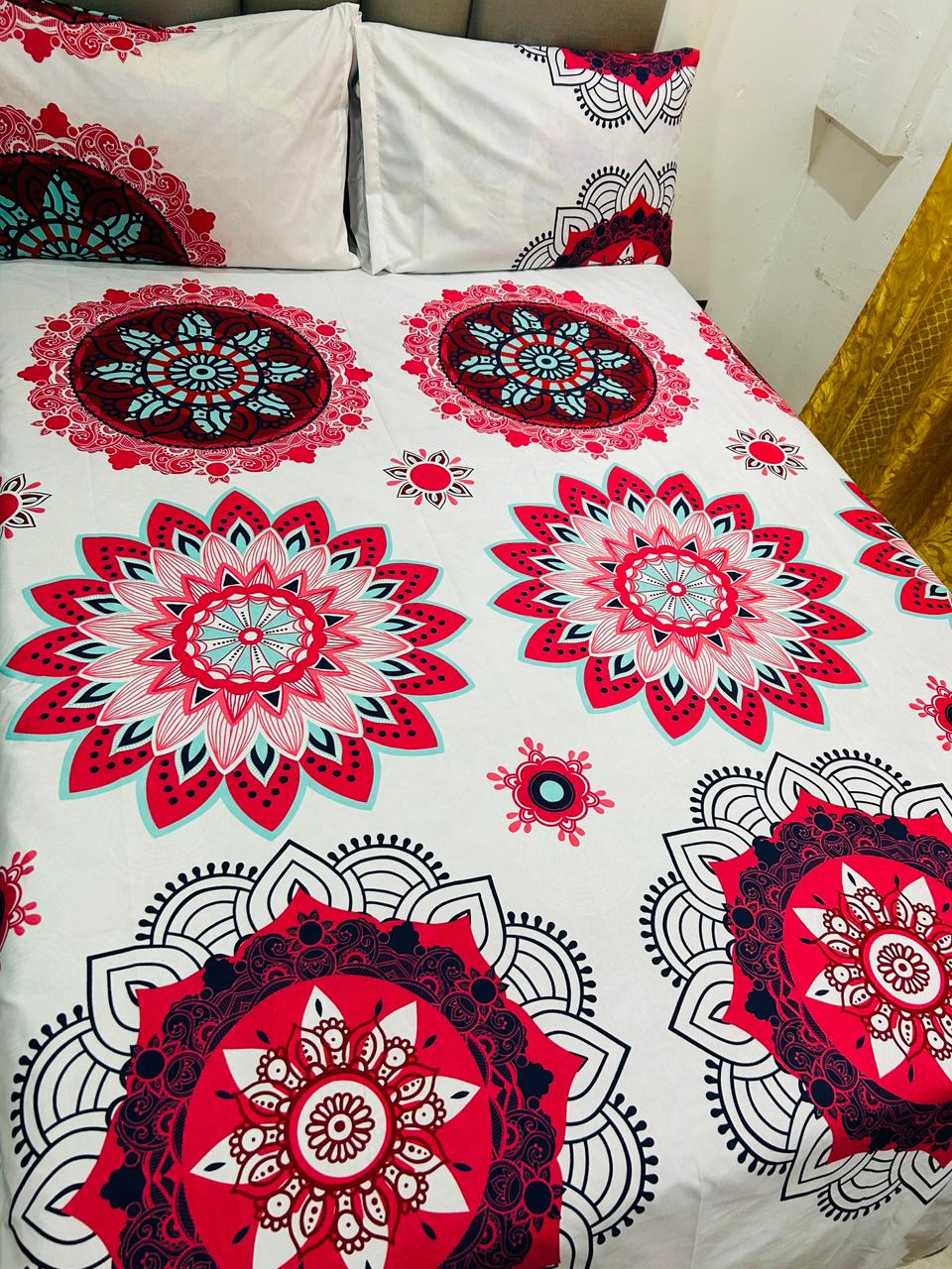 Juego Sábanas Poli algodón