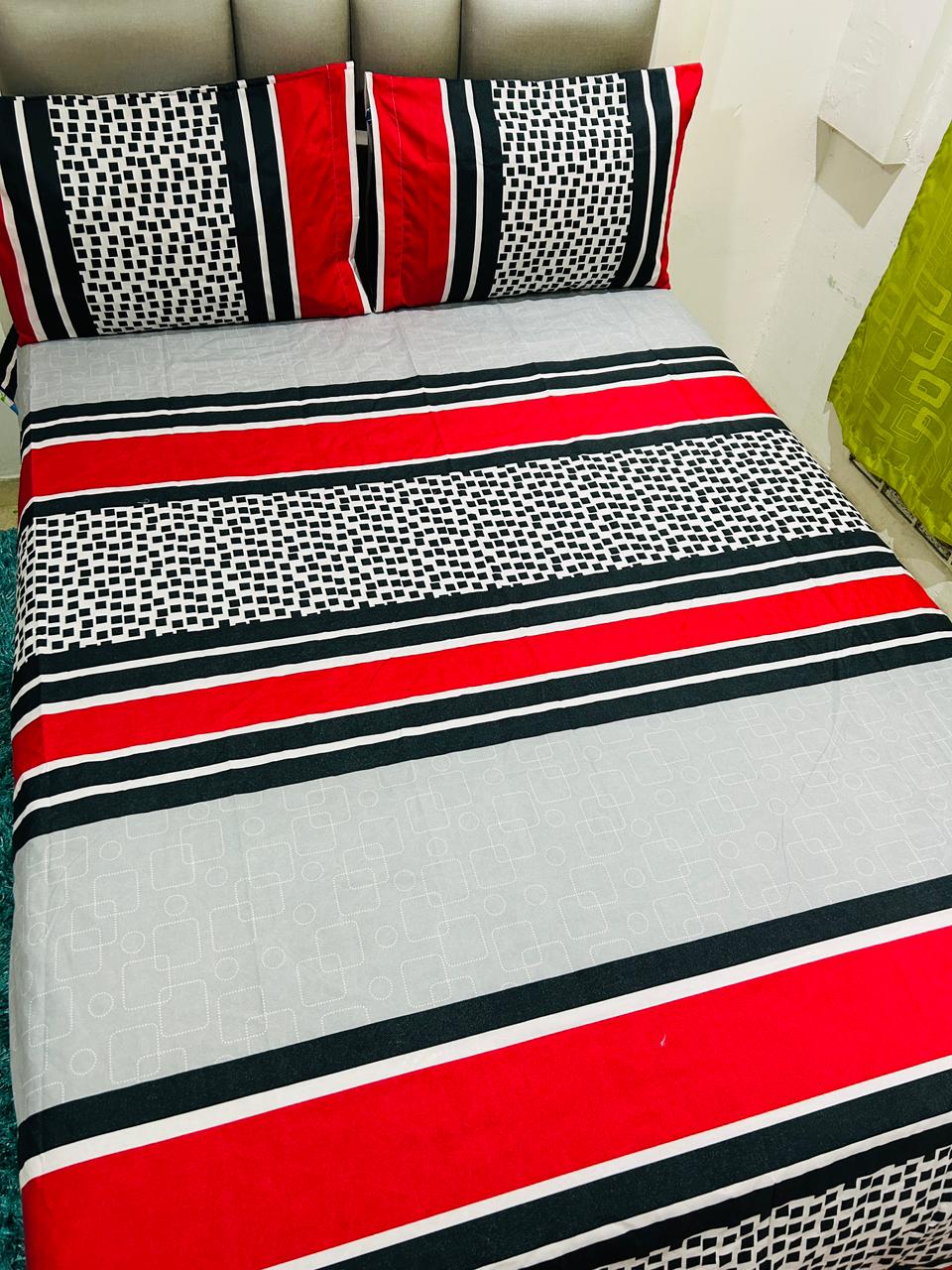 Juego Sábanas Poli algodón