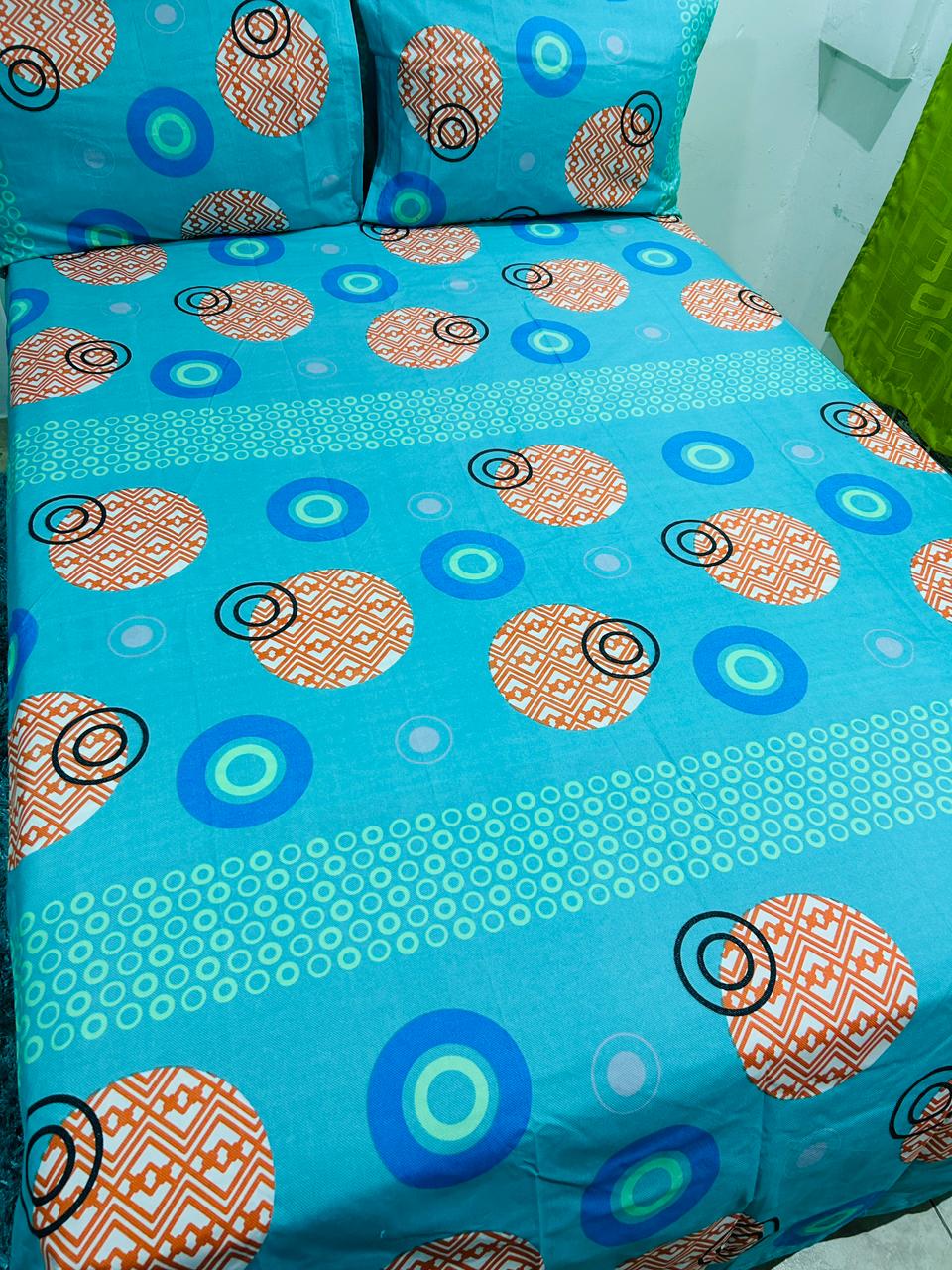 Juego Sábanas Poli algodón