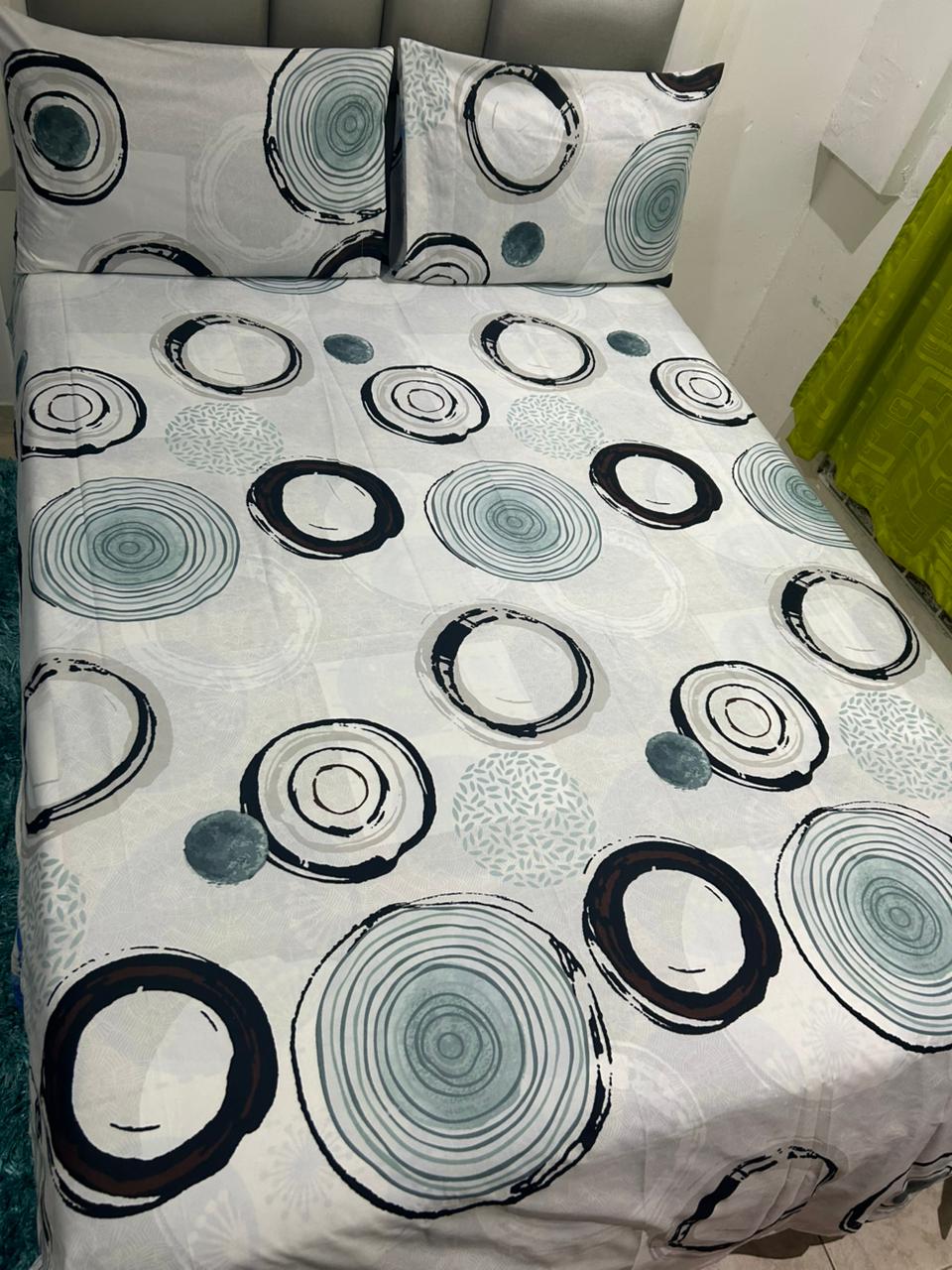 Juego Sábanas Poli algodón