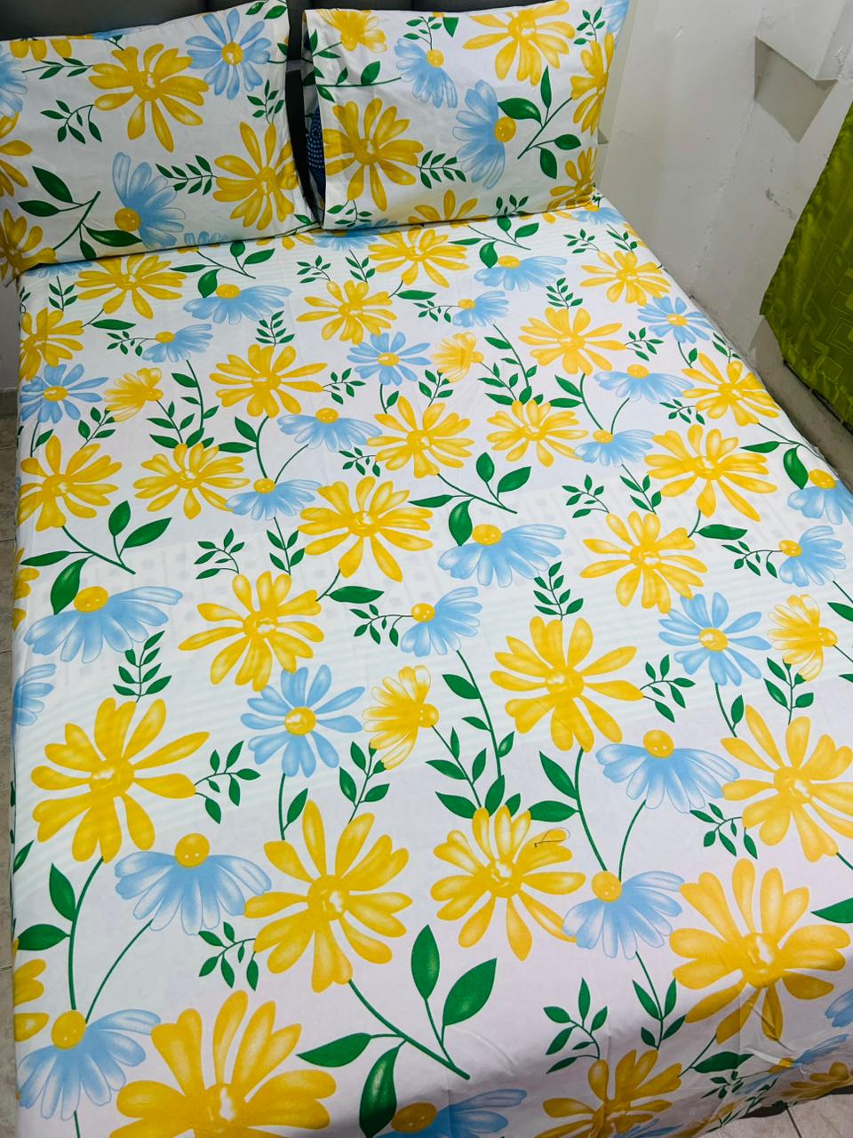 Juego Sábanas Poli algodón