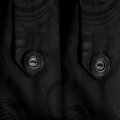 Cortina de Ojal Yacar Negro 265 cm